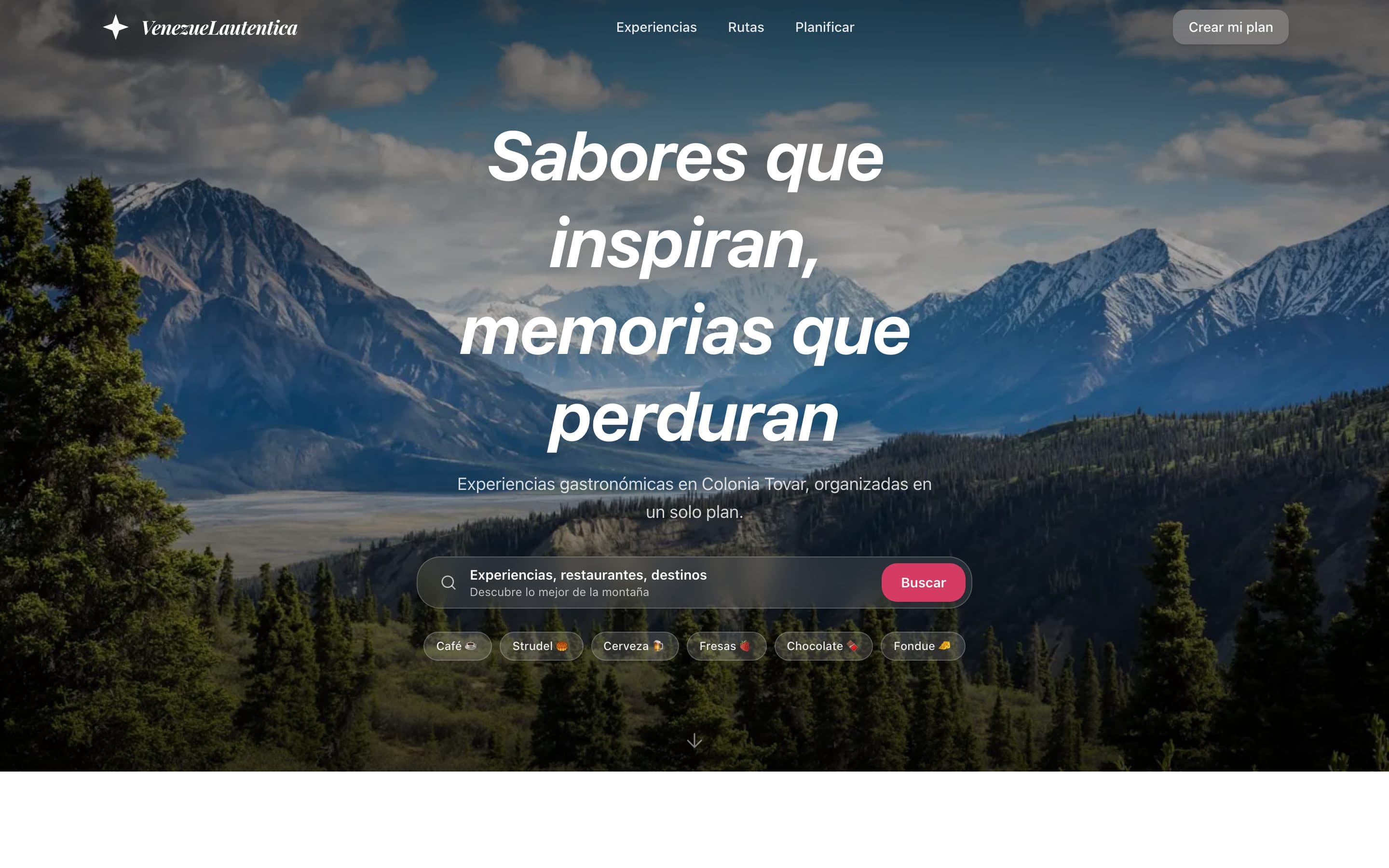 Viaja Ven — Desktop