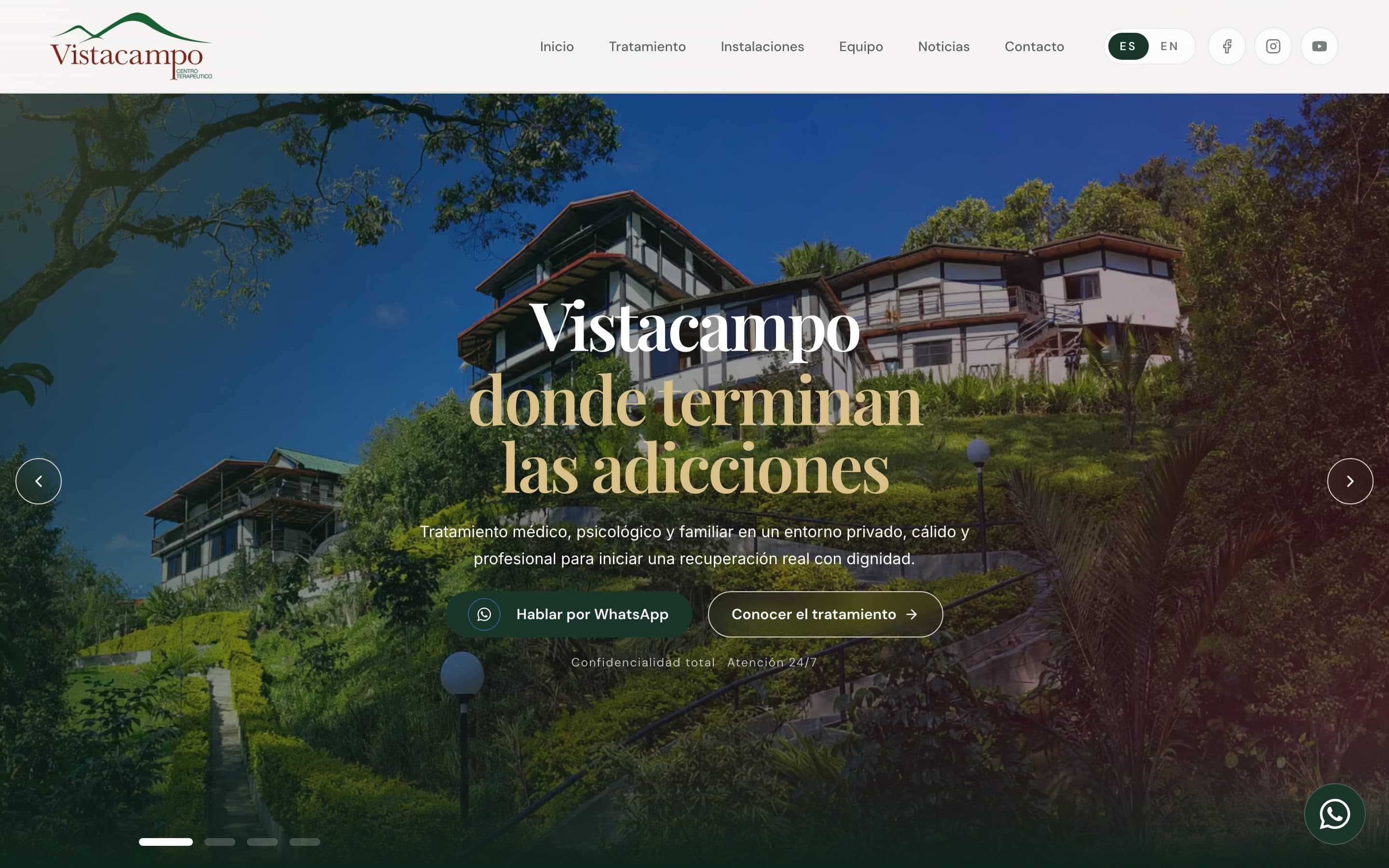 Vistacampo — Desktop